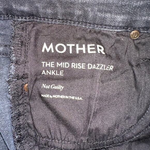 Mother Jeans The Mid Rise Dazzler in Not Guilty Size 28 - Picture 4 of 7